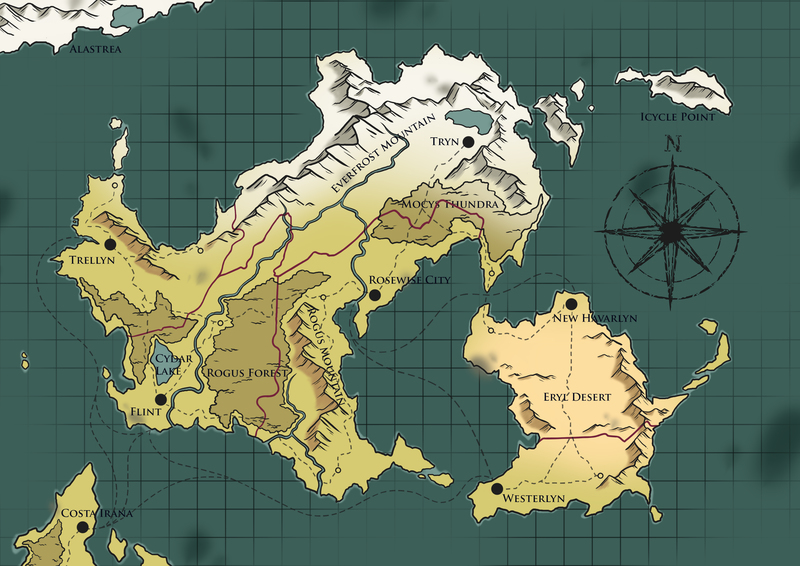 Fantasy RPG Map