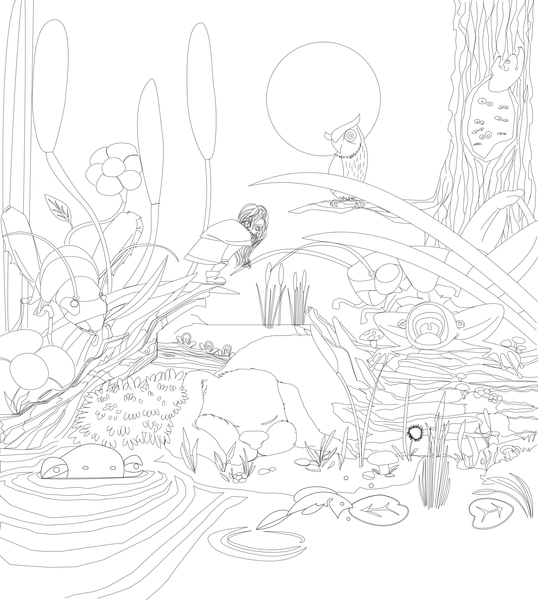 Black and White Sketch