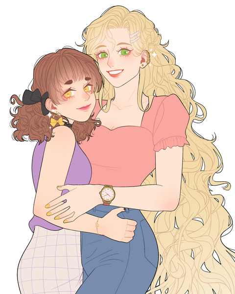Simple Colored Illustration