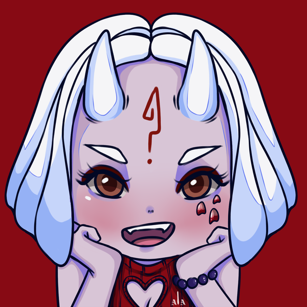 chibi headshot (colored sketch)