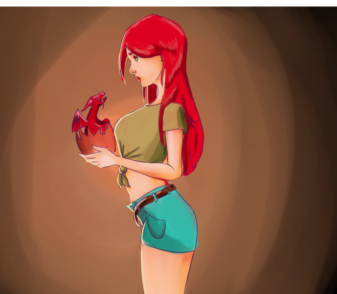 Colored sketch