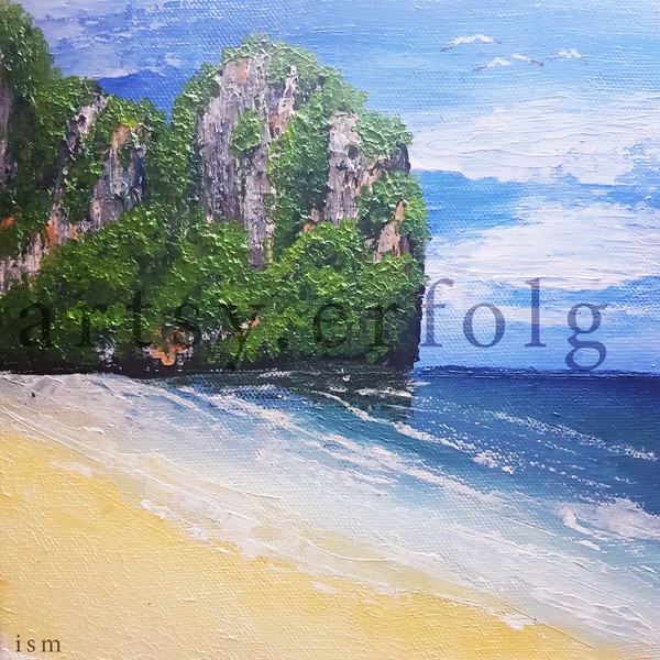 Landscape Paint "An Island"