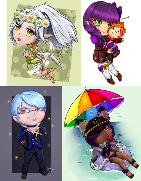 Colorful Chibi