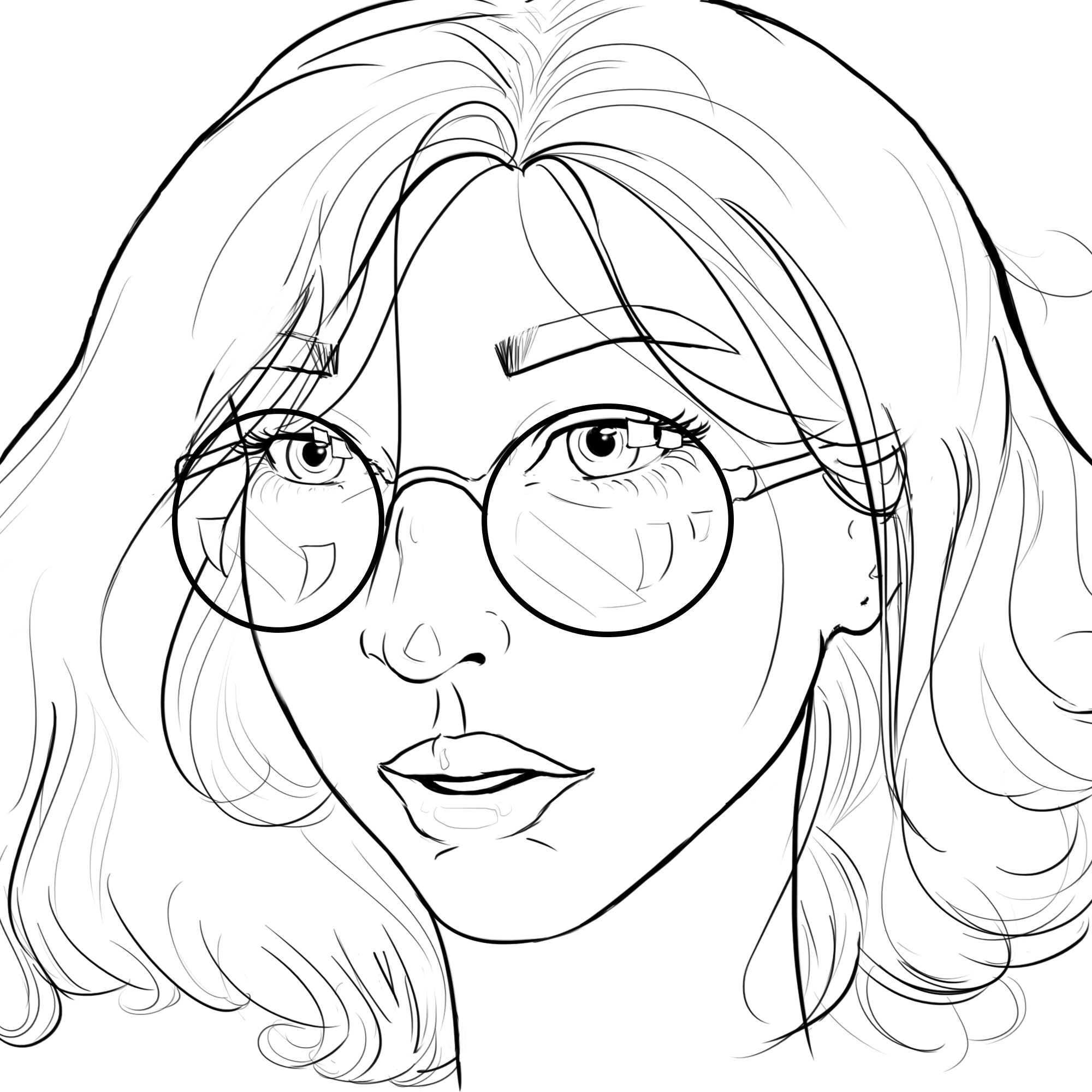 Portrait Lineart - Artists&Clients