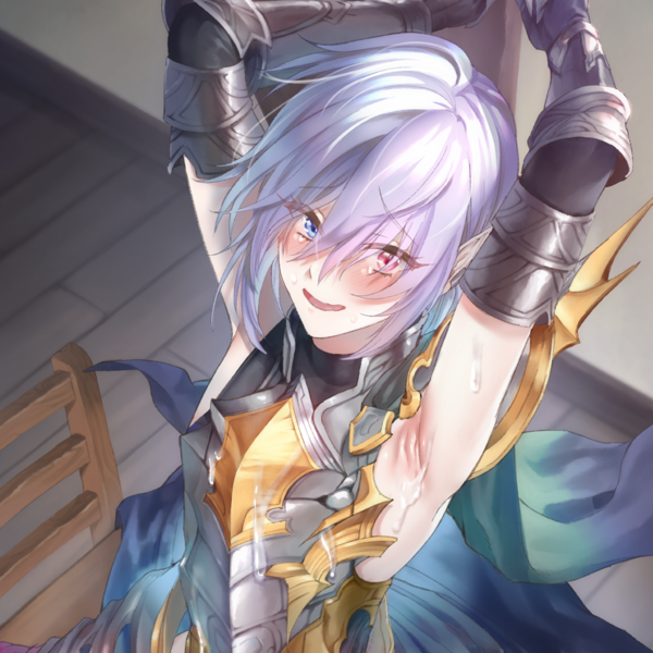 colored full body character