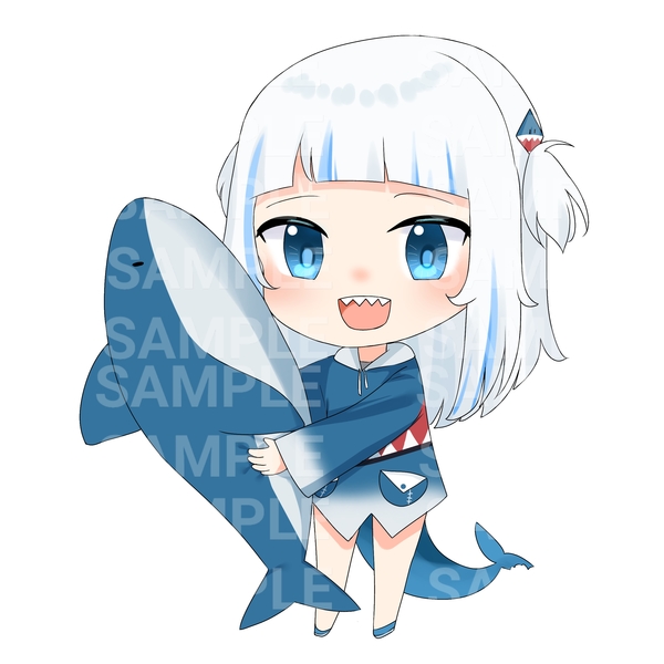 cute chibi full body 