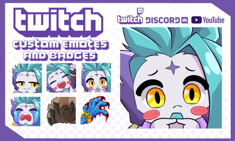 Twitch Emotes or Discord Stickers 