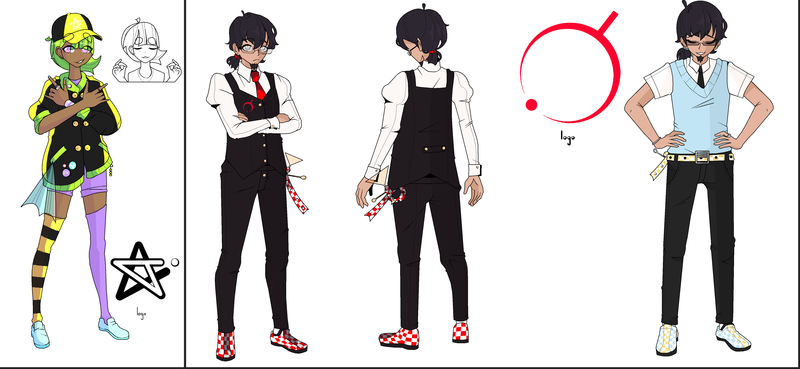 Danganronpa Styled : Reference Sheet