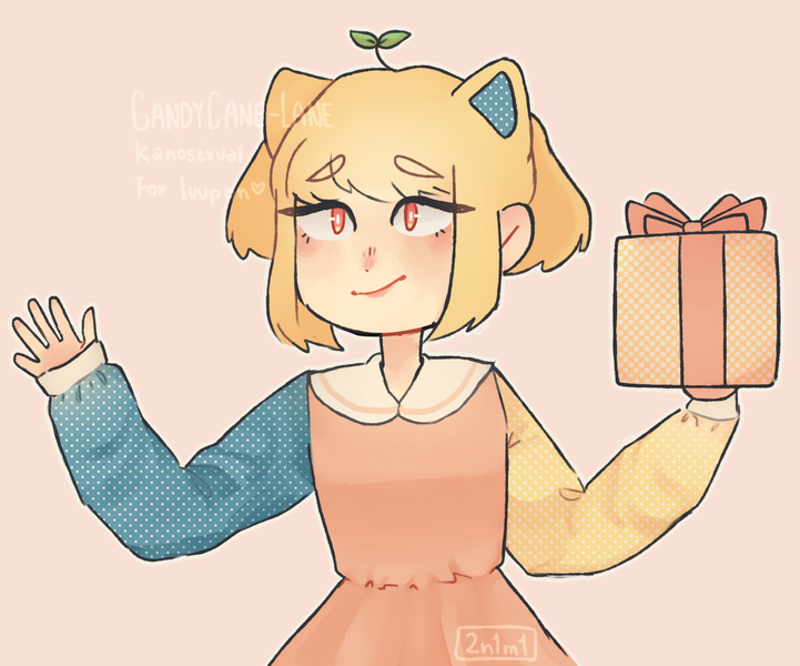 Colored headshot/halfbody