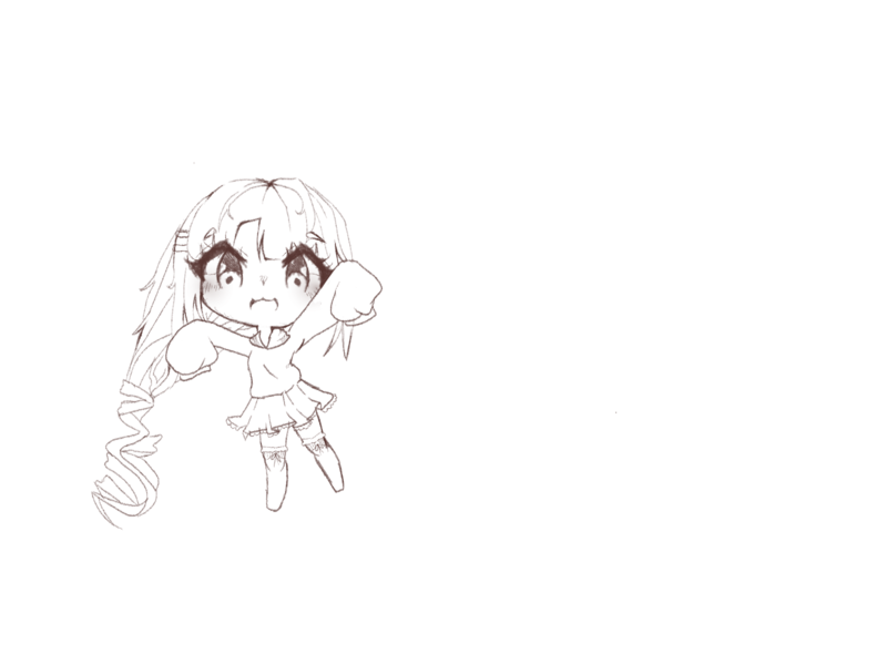 Chibi sketch of your character! 