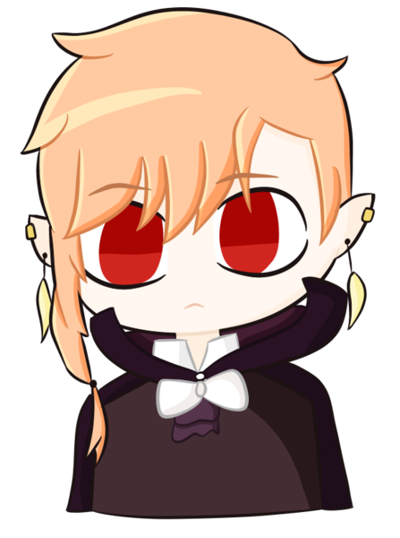 Chibi Colored Bust