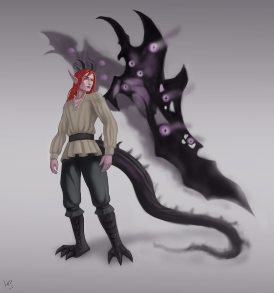 I will draw and paint your character