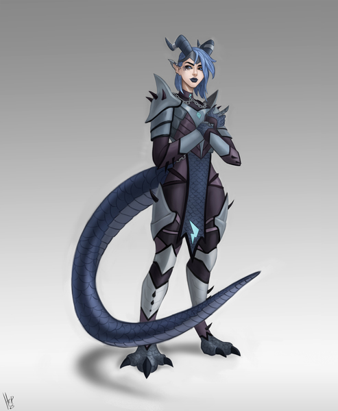 I will draw and paint your character
