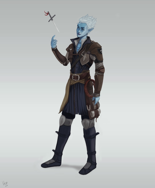 I will draw and paint your character