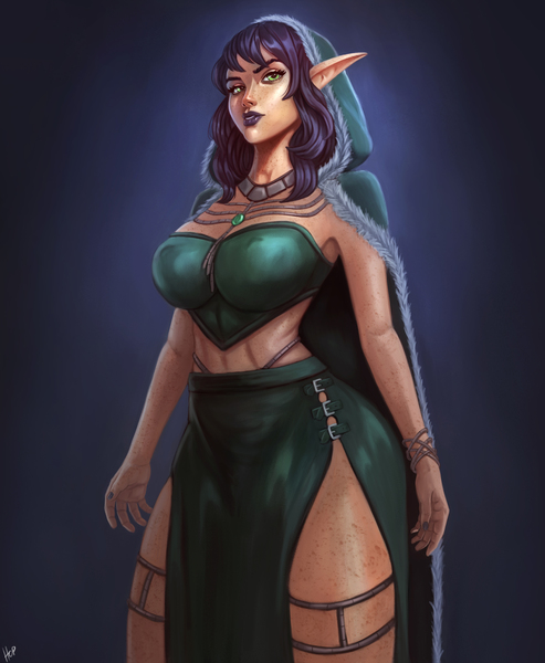 I will draw and paint your character