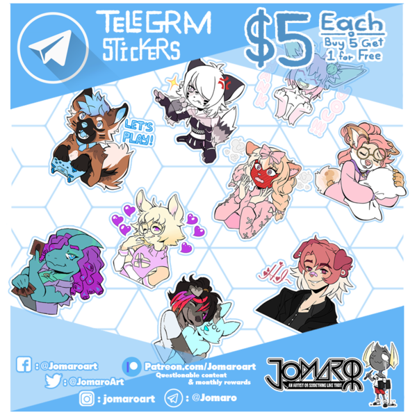 Own style Telegram Stickers