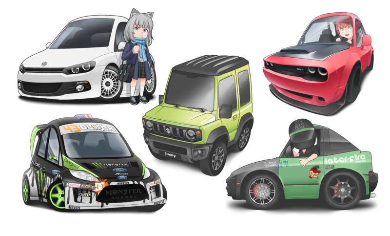 Your OC/Fanart + Mini-Cars