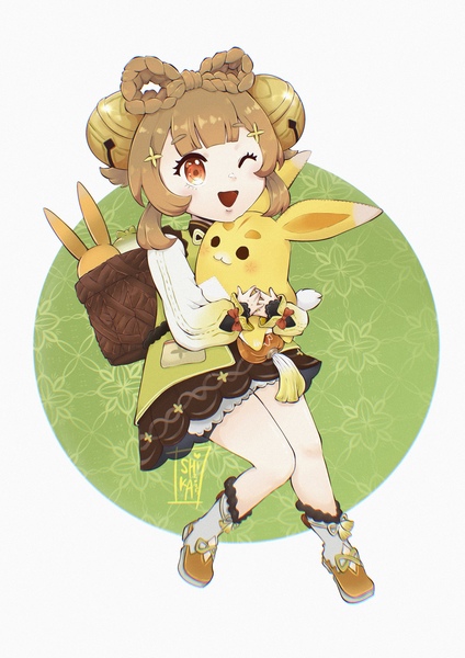 Anime style illustration 