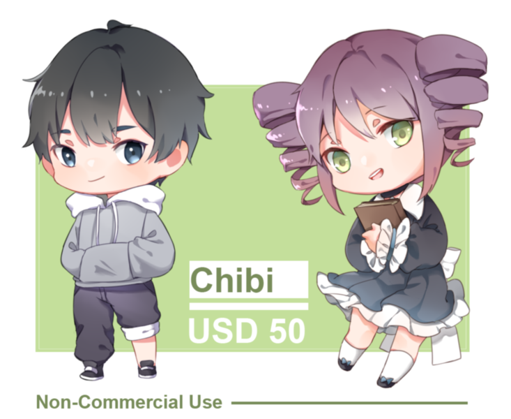 Anime Colored Chibi