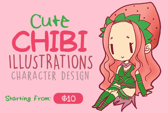 Cute Chibi Illustrations