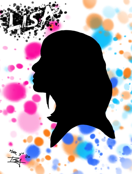 Silhouette art (side view)
