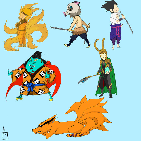 Characters Illustration