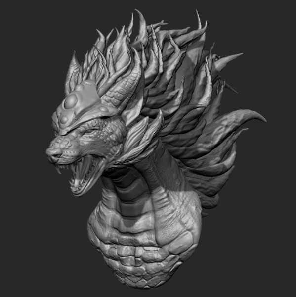 3D Character bust