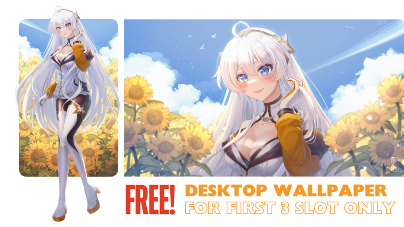 Fullbody Get FREE Desktop Wallpaper Ver.