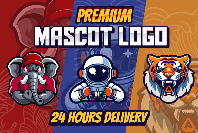 Custom E-sport and Cartoon Mascot Logo