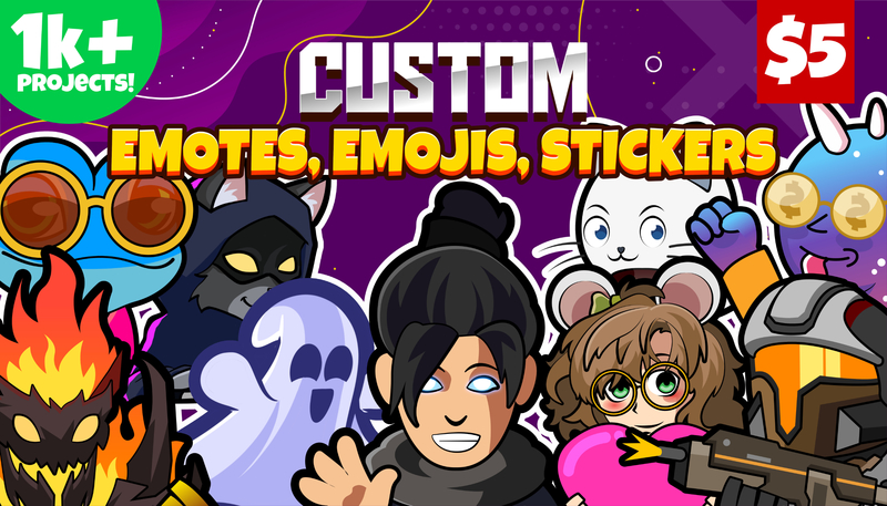 custom emotes, emojis, stickers, badges