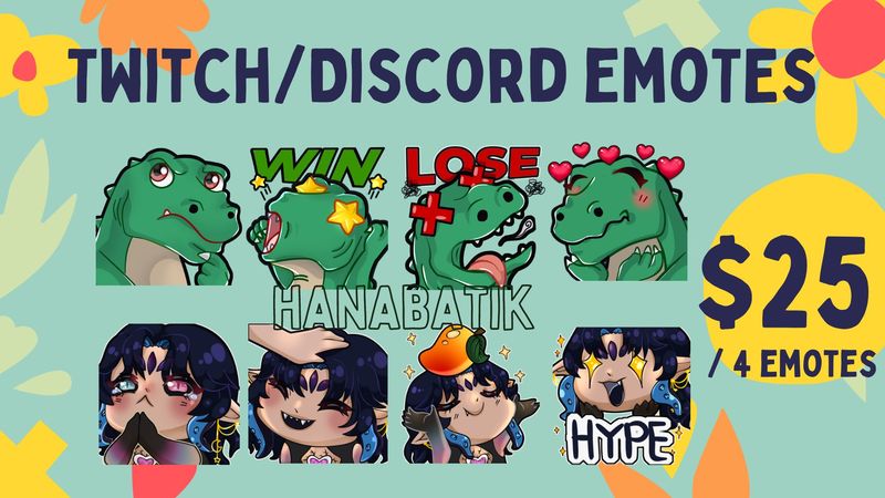 Twitch Emotes Commission