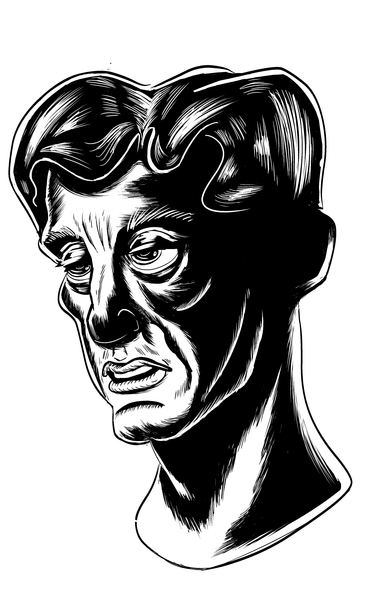 Inked Bust Portrait