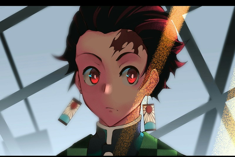 Colored Anime Headshot