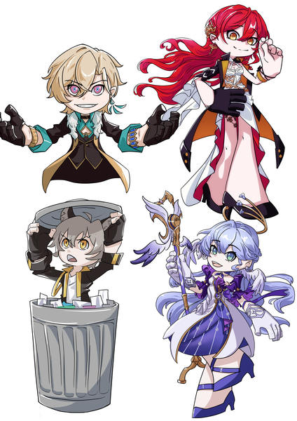 Chibi colored