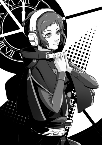 BnW Illustration Halfbody