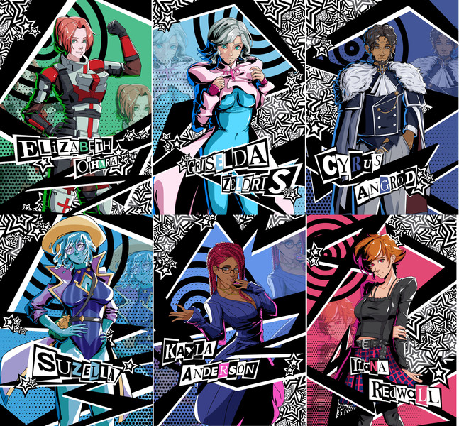 Draw Persona Style & coloring