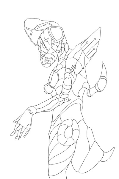 Mecha/robot character