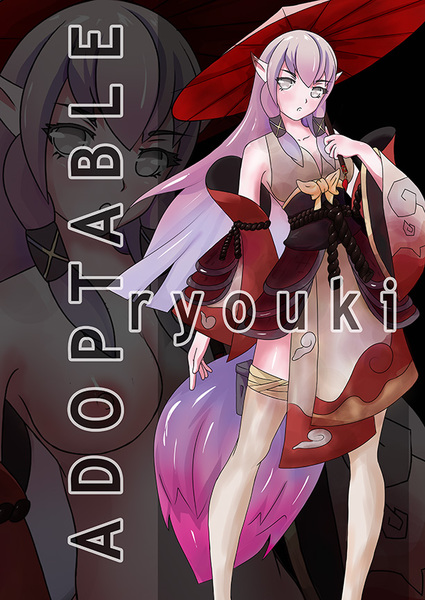 Full body colored character design