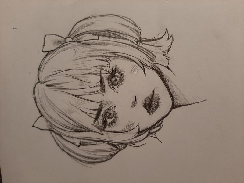 Semi realistic sketch : r/AnimeSketch