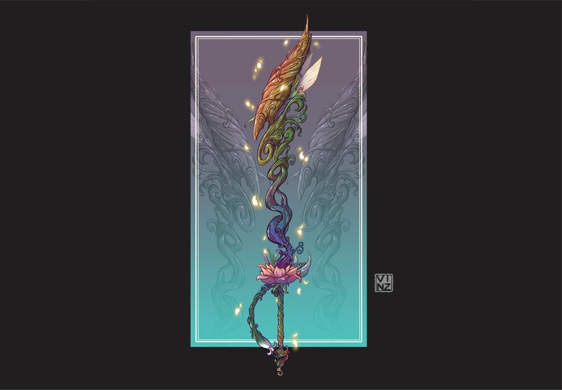 Colored Weapon, Equip, Item Art