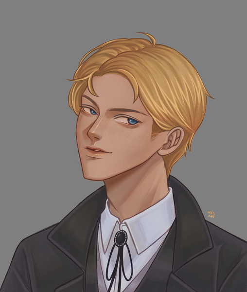 Colored sketch Bust up