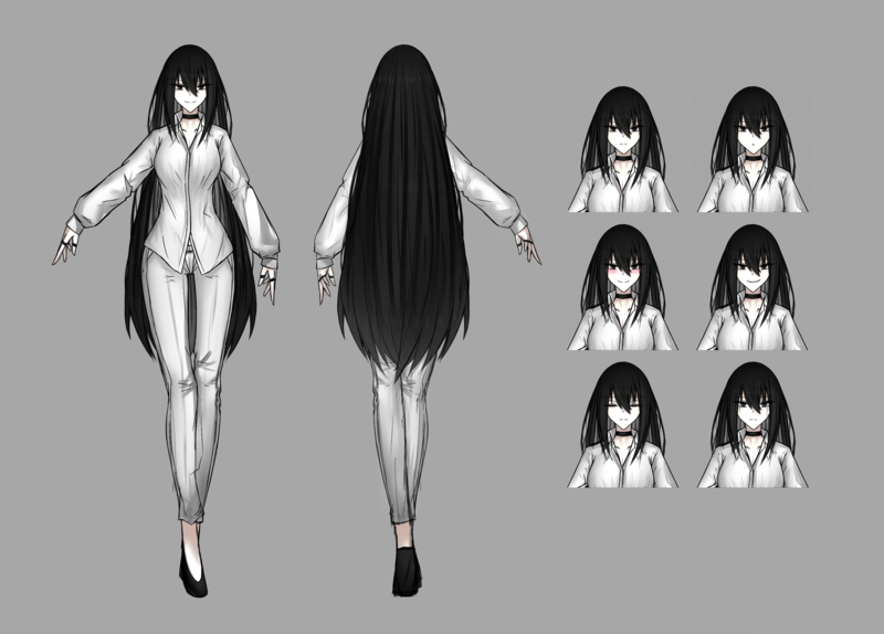 Anime Style character sheet-