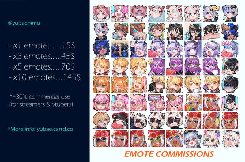 Emote commission