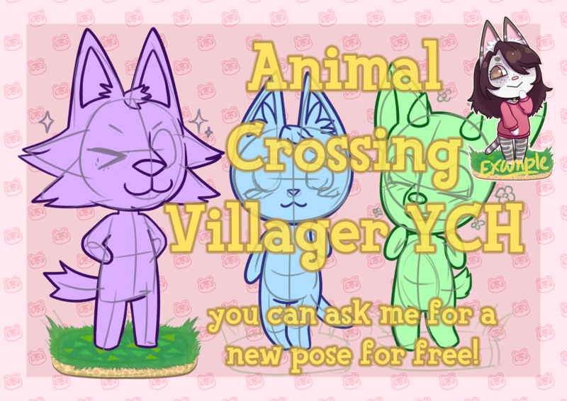 Animal Crossing Villager YCH