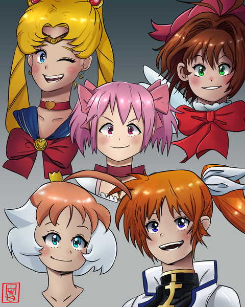Anime Style Colored headshot
