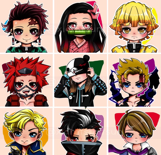 Chibi Avatar Icon - Artists&Clients