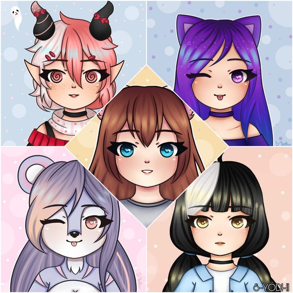 Full color chibi icon