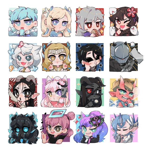Chibi Avatar Icon - Artists&Clients