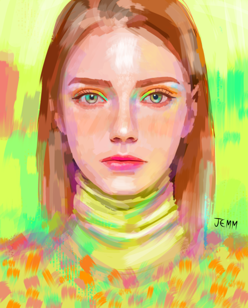 Digital Art Portrait 