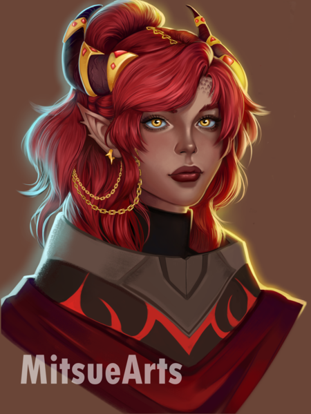 Portrait  Rendered WoW, DnD, and more 